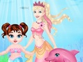Jeu Bébé Taylor Sauve le Royaume des Sirènes en ligne