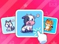 Jeu Cartes d'animaux mignons en ligne