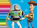 Jeu Livre de coloriage Toy Story en ligne