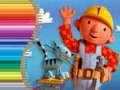 Jeu Livre à colorier pour Bob le bricoleur en ligne