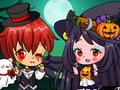 Jeu Couple Chibi d'Halloween en ligne