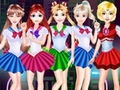 Jeu Tenue de combat de la fille marin en ligne