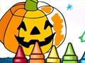 Jeu Jeux de coloriage d'Halloween en ligne