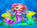 Jeu Habillez la jolie sirène en ligne