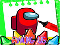 Jeu Livre de coloriage pour Among Us en ligne