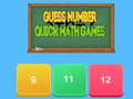Jeu Devinez le nombre Jeux de mathématique rapides en ligne