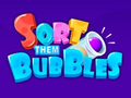 Jeu Triez-les bulles en ligne