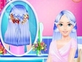 Jeu Création de coiffures en tresses colorées en ligne