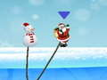 Jeu Le Saut de Santa le Bonhomme de Neige en ligne