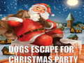 Jeu Évasion des chiens pour la fête de Noël en ligne