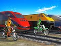 Jeu Vélo contre Train en ligne