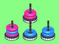 Jeu Empilement de Cercles Colorés - Puzzle en ligne