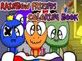 Jeu Livre de coloriage Amis Arc-en-ciel en ligne