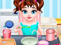 Jeu Brosse Matinale Bébé Taylor en ligne