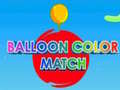Jeu Correspondance des Couleurs de Ballons en ligne