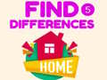 Jeu Trouvez 5 différences à la maison en ligne