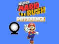 Jeu Super Mario Rush Différence en ligne
