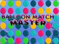 Jeu Maître du Match de Ballons en ligne