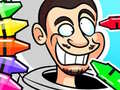 Jeu Coloriage Skibidi en ligne