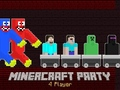 Jeu MinerCraft Fête 4 Joueurs en ligne