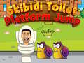 Jeu Saut de plateforme Skibidi Toilet en ligne