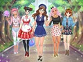 Jeu Habillage d'Anime au Lycée en ligne