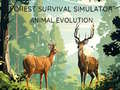 Jeu Simulateur de survie en forêt : Évolution animale en ligne