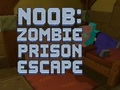 Jeu Noob : Évasion de la prison des zombies en ligne