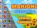 Jeu Mahjong Saisons 1 Printemps Été en ligne