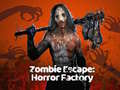 Jeu Évasion Zombie : Usine Horreur en ligne