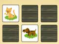 Jeu Jeux pour bébés : Jeu de mémoire avec des animaux en ligne