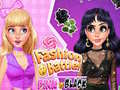 Jeu Bataille de Mode: Rose contre Noir en ligne