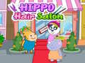 Jeu Salon de Coiffure Hippopotame en ligne