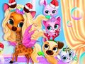 Jeu Fête des bulles de toilettage pour animaux de compagnie en ligne