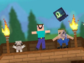 Jeu Noob : Survie dans Terraria en ligne