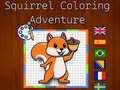 Jeu Aventure de coloriage d'écureuil en ligne
