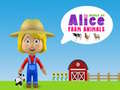Jeu Le Monde des Animaux de Ferme d'Alice en ligne