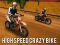 Jeu Moto Fou à Grande Vitesse en ligne