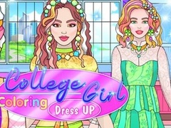 Jeu Coloriage et Tenue de Fille Étudiante en ligne