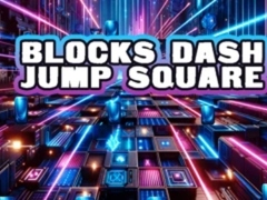 Jeu Blocs Course Saut Carré en ligne