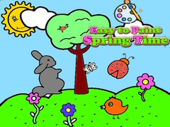 Jeu Facile à peindre le printemps en ligne