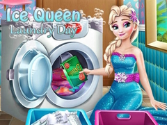 Jeu Jour de lessive de la Reine des Neiges en ligne