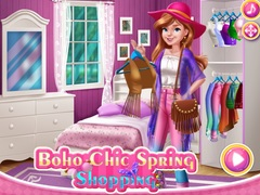 Jeu Shopping Printanier Boho Chic en ligne