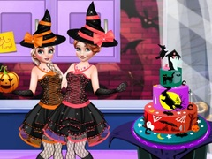 Jeu Gâteau de fête d'Halloween en ligne