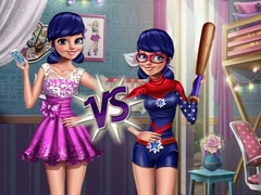 Jeu Fille Bien contre Fille Mal en ligne