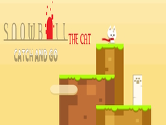 Jeu Boule de Neige Le Chat Attrape et Va en ligne