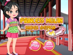 Jeu Design de chaussures de la princesse Mulan en ligne