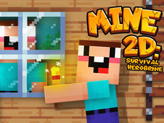 Jeu Mine 2D Survie Herobrine en ligne