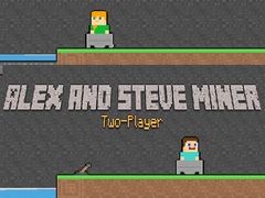 Jeu Alex et Steve: Mineur à Deux Joueurs en ligne