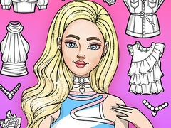 Jeu Jeux de colorisation et de déguisement pour filles en ligne
